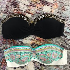 Set of two Victoria’s Secret bikini tops